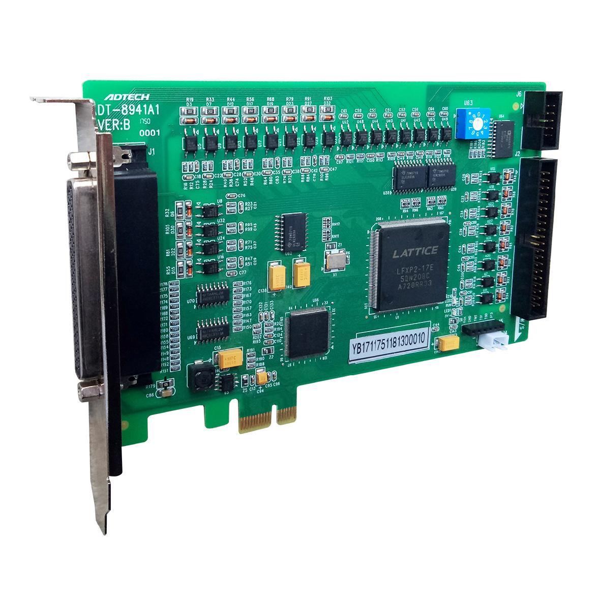 ADT-8941A1基于PCI-E总线的四轴运动控制卡